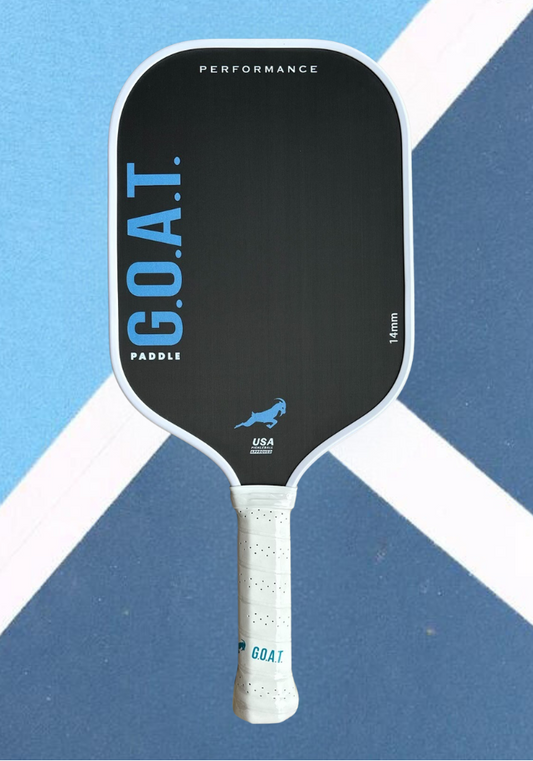 Performance 14mm Carolina Blue Paddle - DUPR+