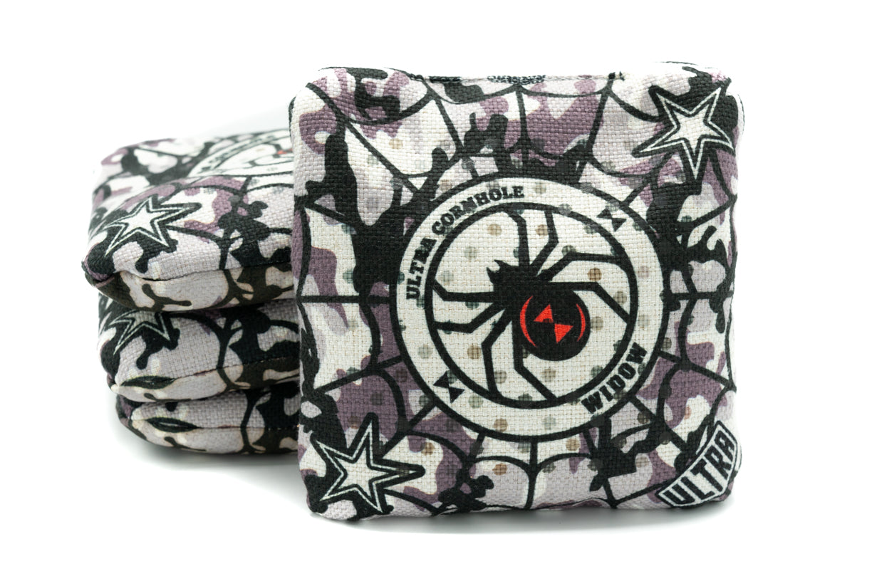 Used Cornhole Bags -  Ultra Widows Tundra Camo