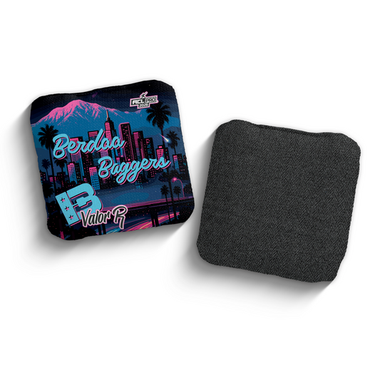 2026 Brotherhood Cornhole Valor Berdoo Baggers Collaboration ACL Pro Stamped Cornhole Bags