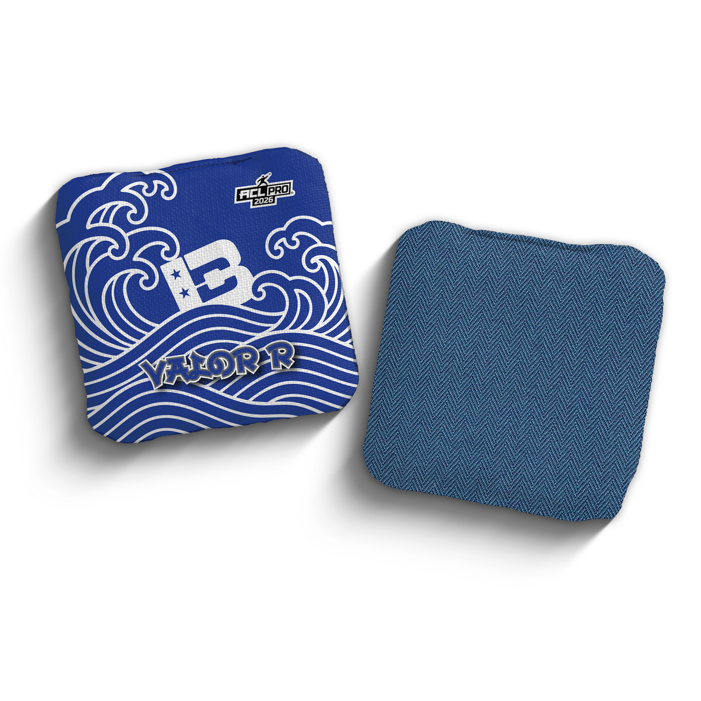 2026 Brotherhood Cornhole Valor Japanese Wave Edition ACL Pro Stamped Cornhole Bags