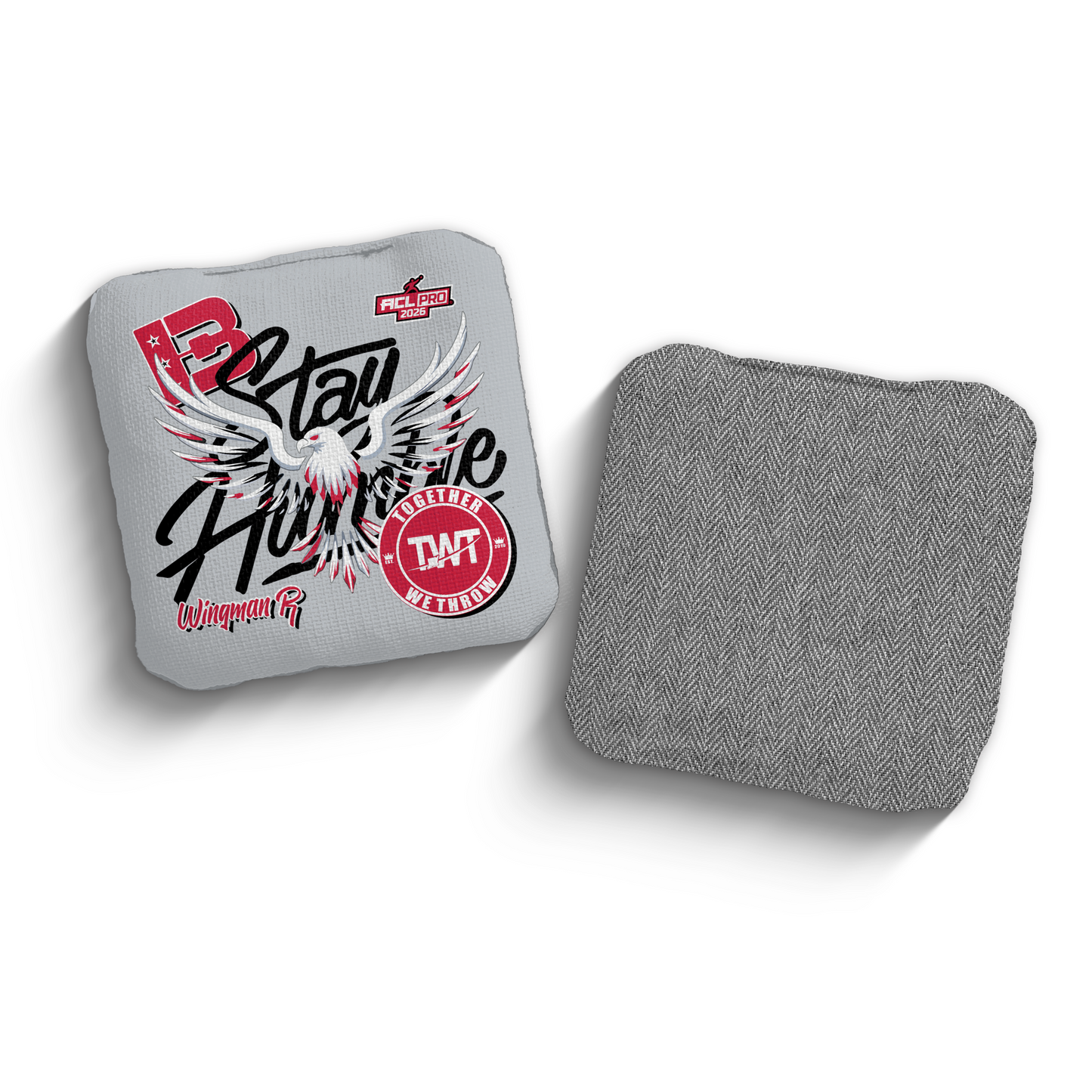 2026 Brotherhood Cornhole Wingman TWT Collaboration ACL Pro Stamped Cornhole Bags