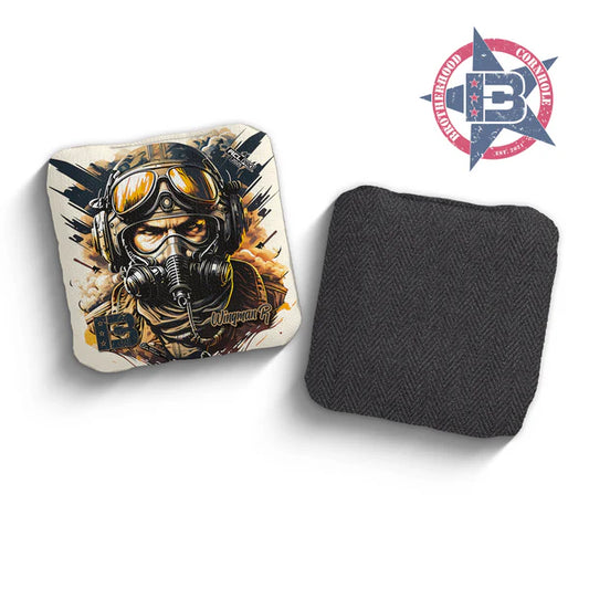 Brotherhood Wingman Cornhole Bags - Aviator