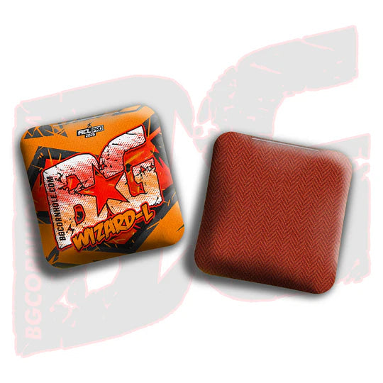 2026 BG Wizard L "Power Surge" - ACL Pro Stamped Cornhole Bags - SET OF 4 BAGS
