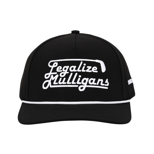 Legalize Mulligans Black Rope Hat
