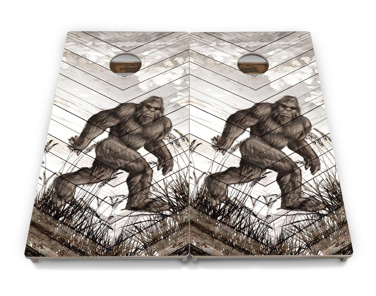 Bigfoot Whitewash Cornhole Boards – Tournament Series