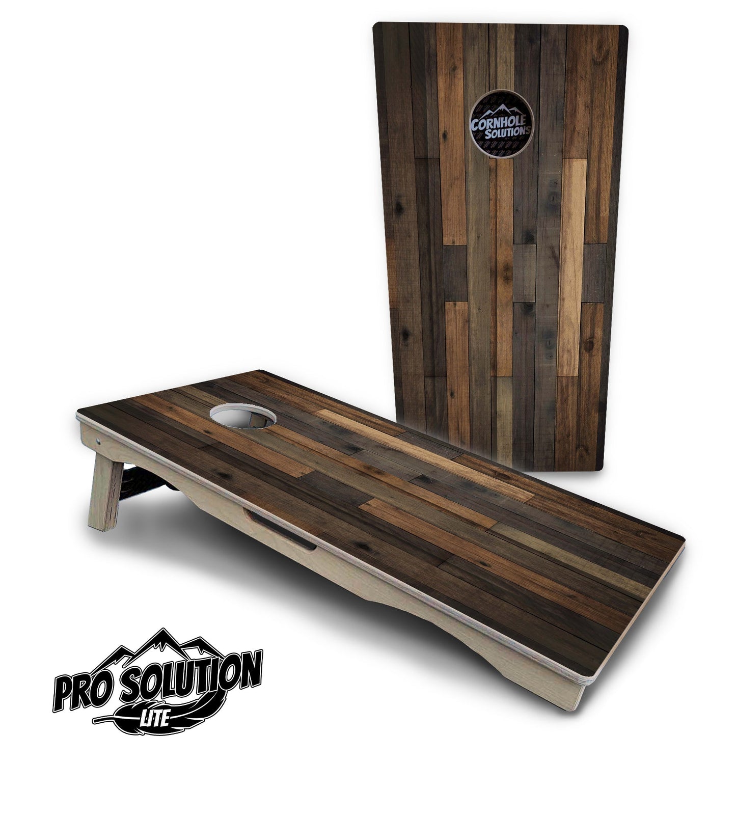 Wood Panels Cornhole Boards - Pro Solution Lite Series