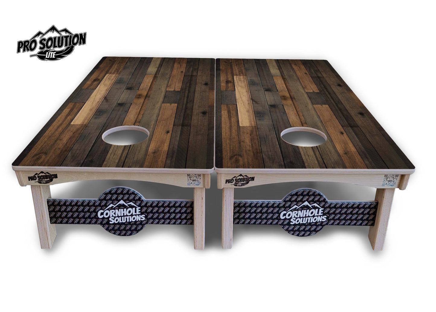 Wood Panels Cornhole Boards - Pro Solution Lite Series