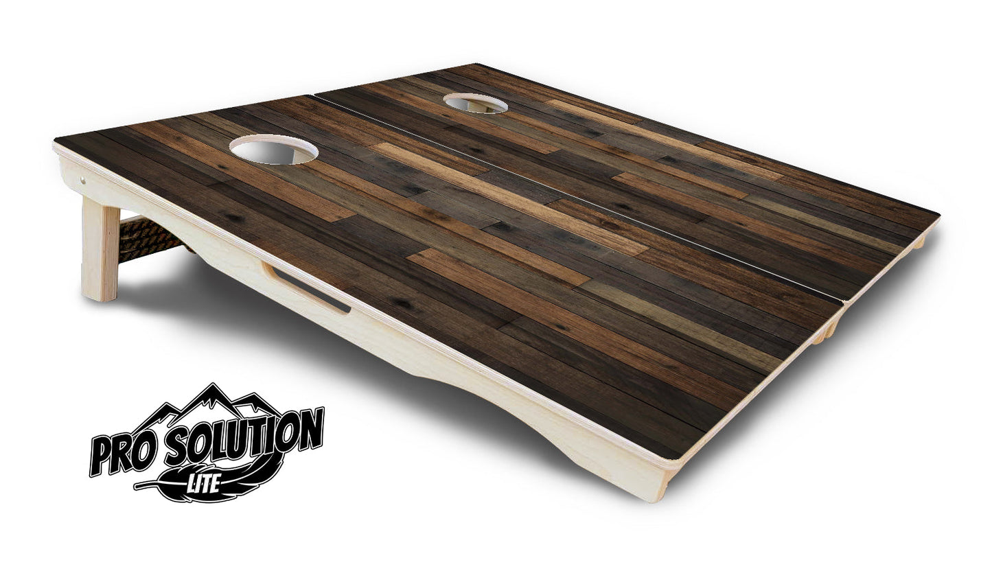 Wood Panels Cornhole Boards - Pro Solution Lite Series