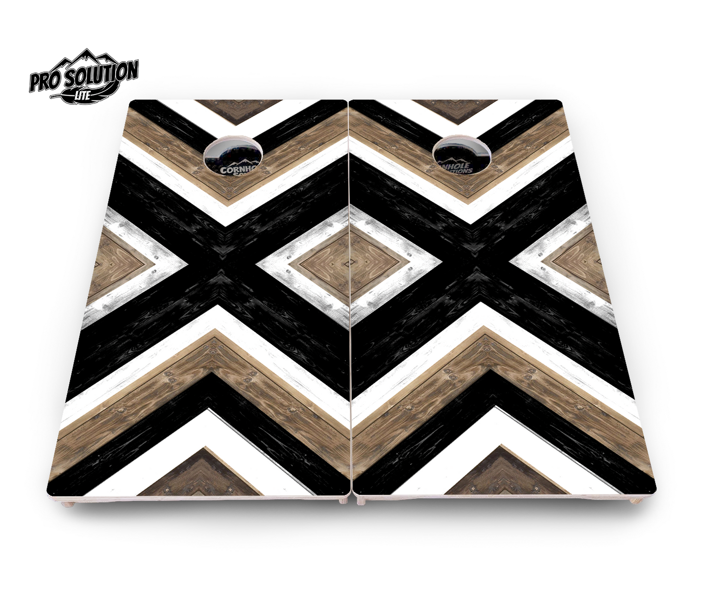 X Pattern Cornhole Boards - Pro Solution Lite Series