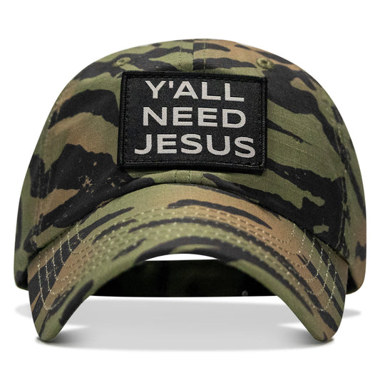 Y'all Need Jesus Patch Ripstop Tactical Hat