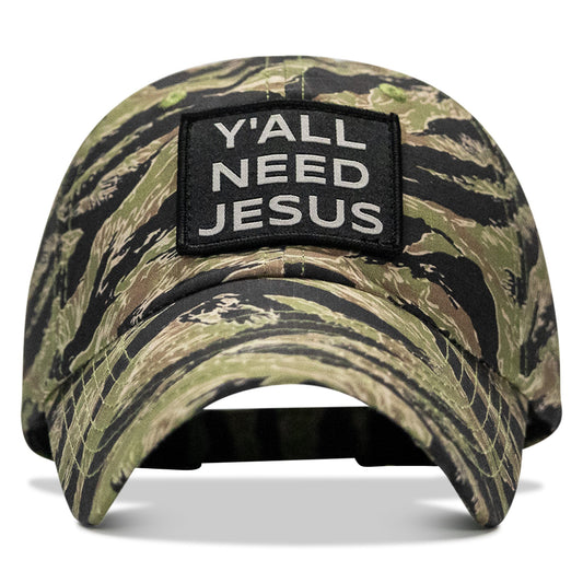 Y'all Need Jesus Patch Ripstop Tactical Hat