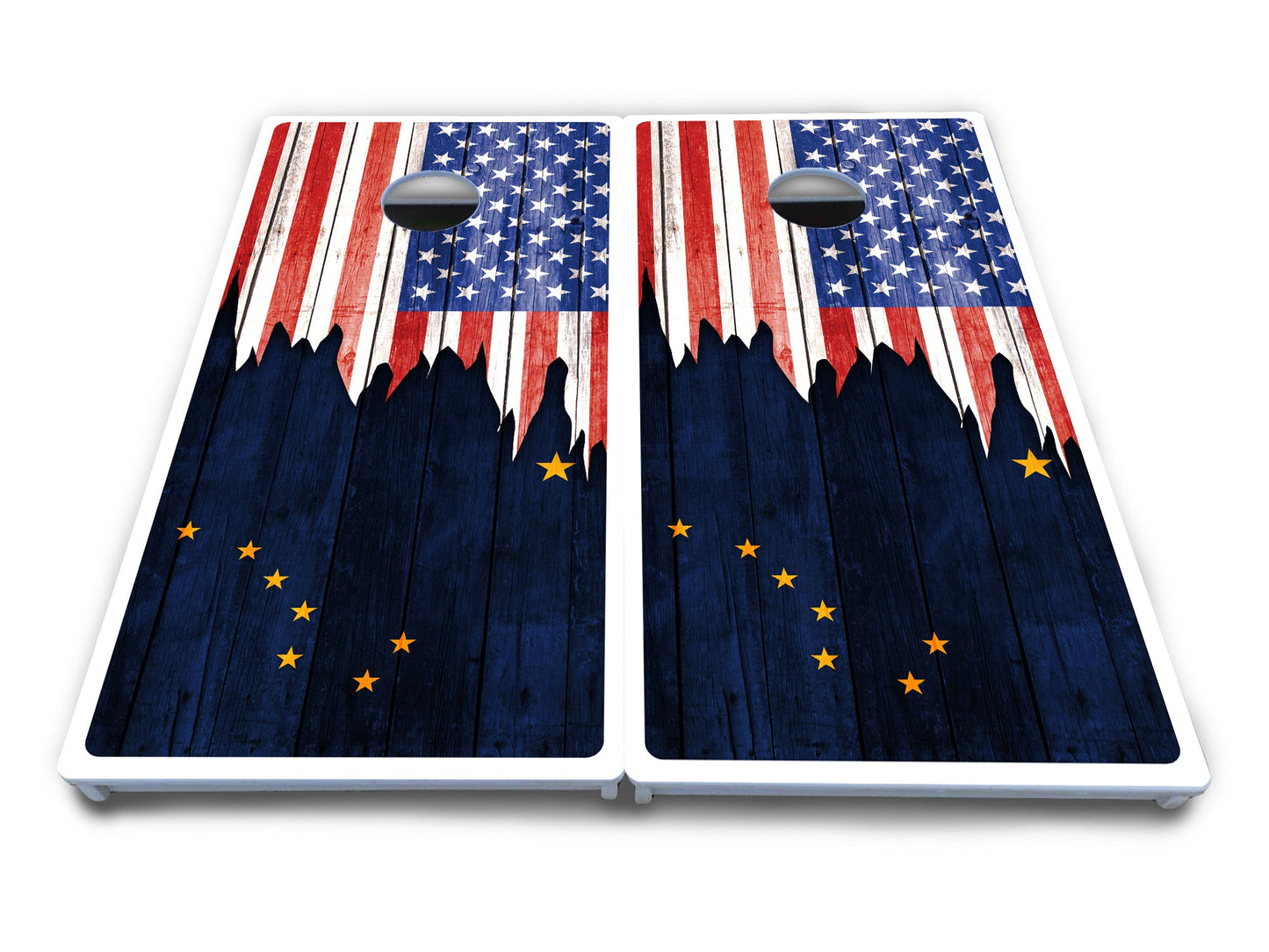 State Flag Designs Alabama to Georgia Cornhole Boards - All Weather Series