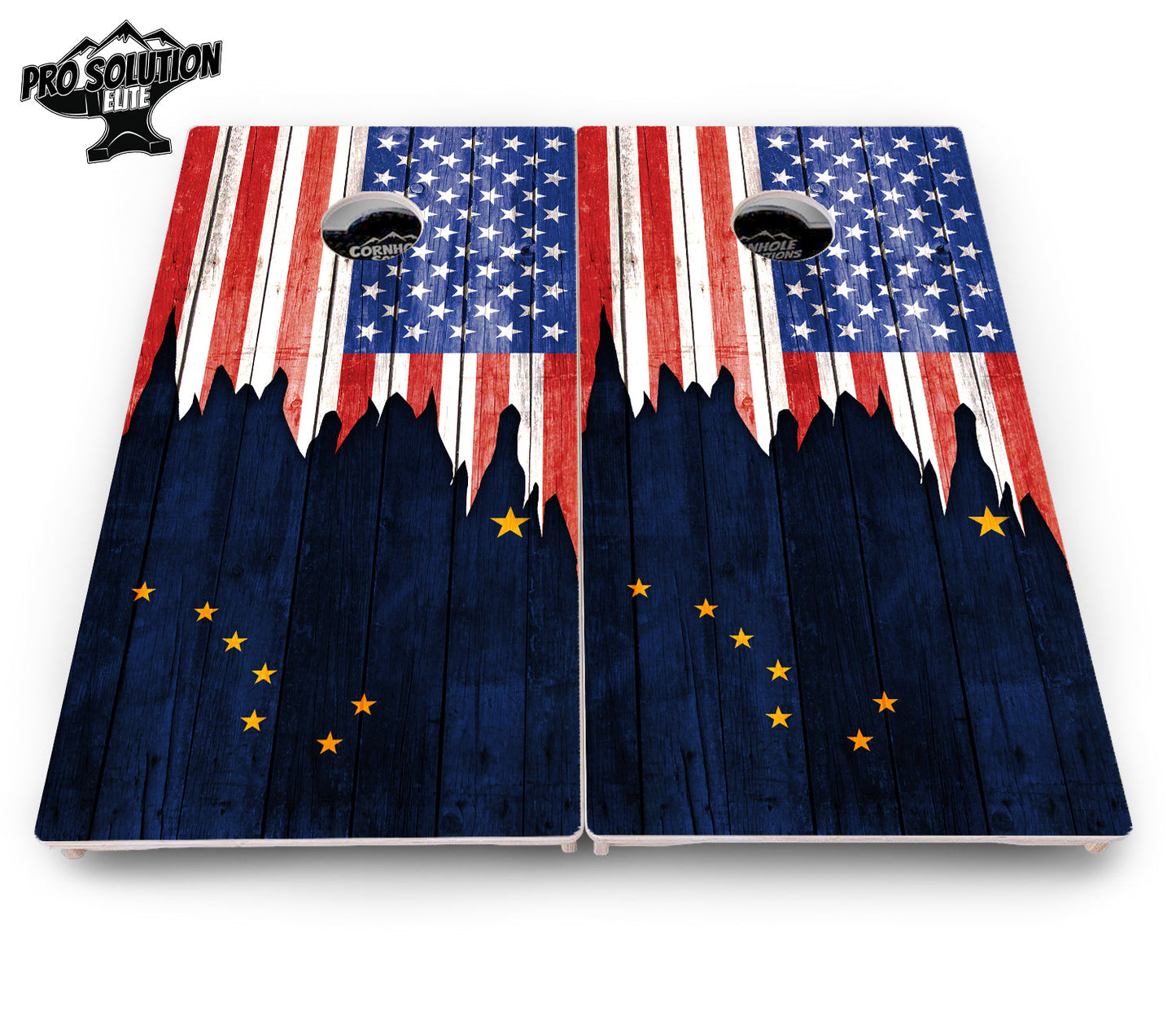State Flag Designs Alabama to Georgia Cornhole Boards - Pro Solution Elite Series