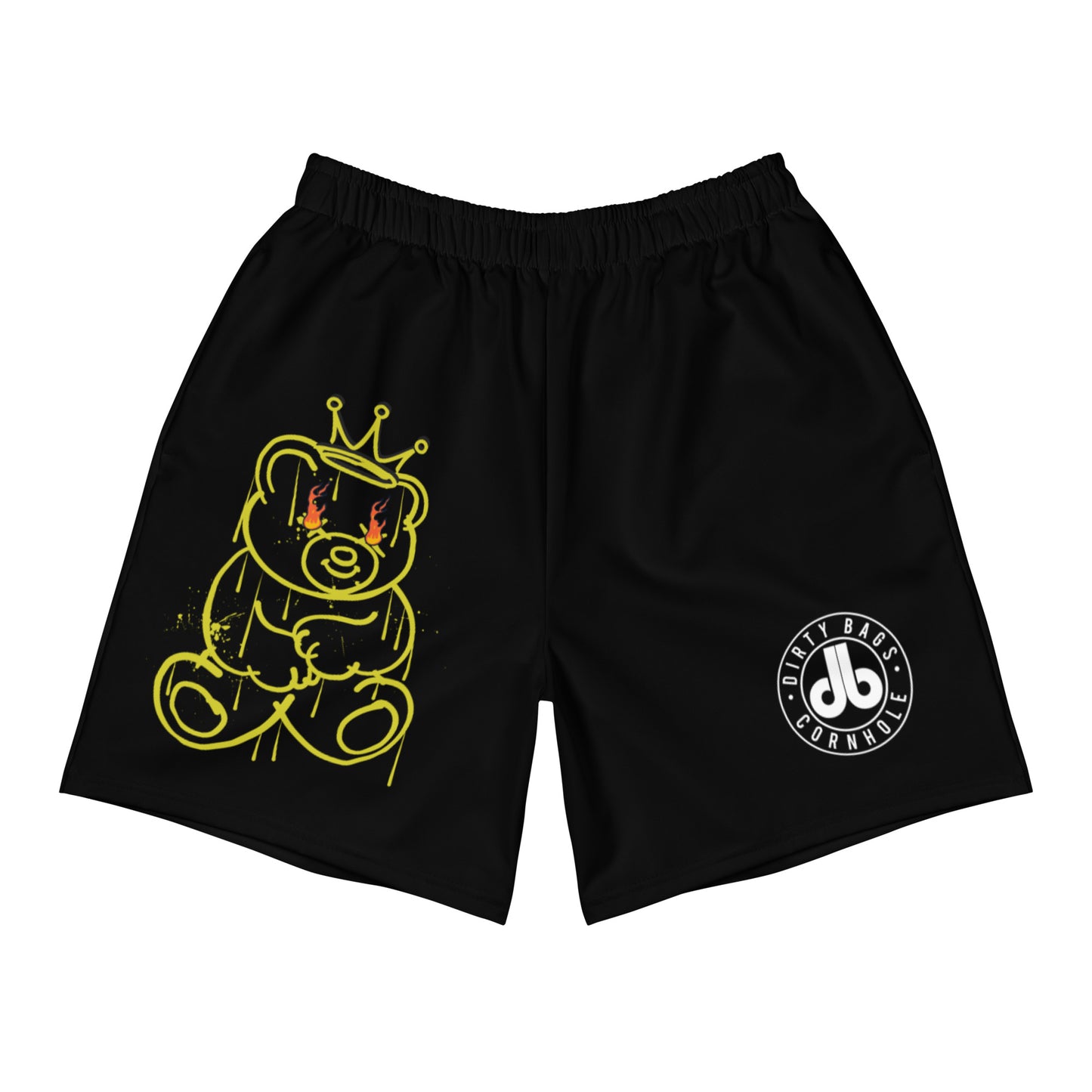 Angry Teddy db Athletic Long Shorts