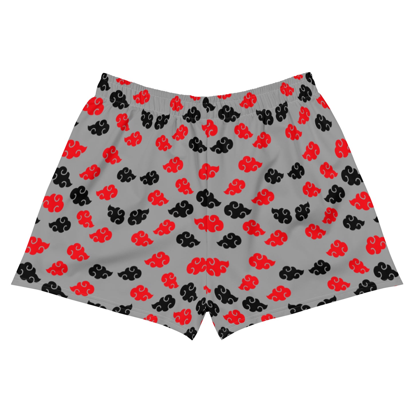 Japanese Clouds db Short Athletic Shorts Gray