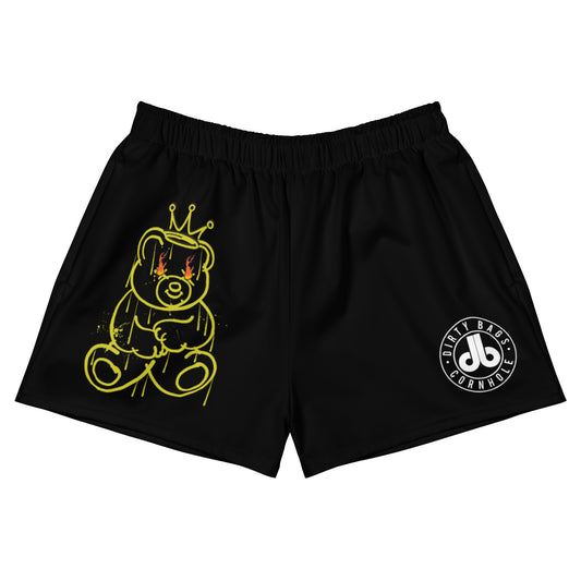 Angry Teddy Short Athletic Shorts