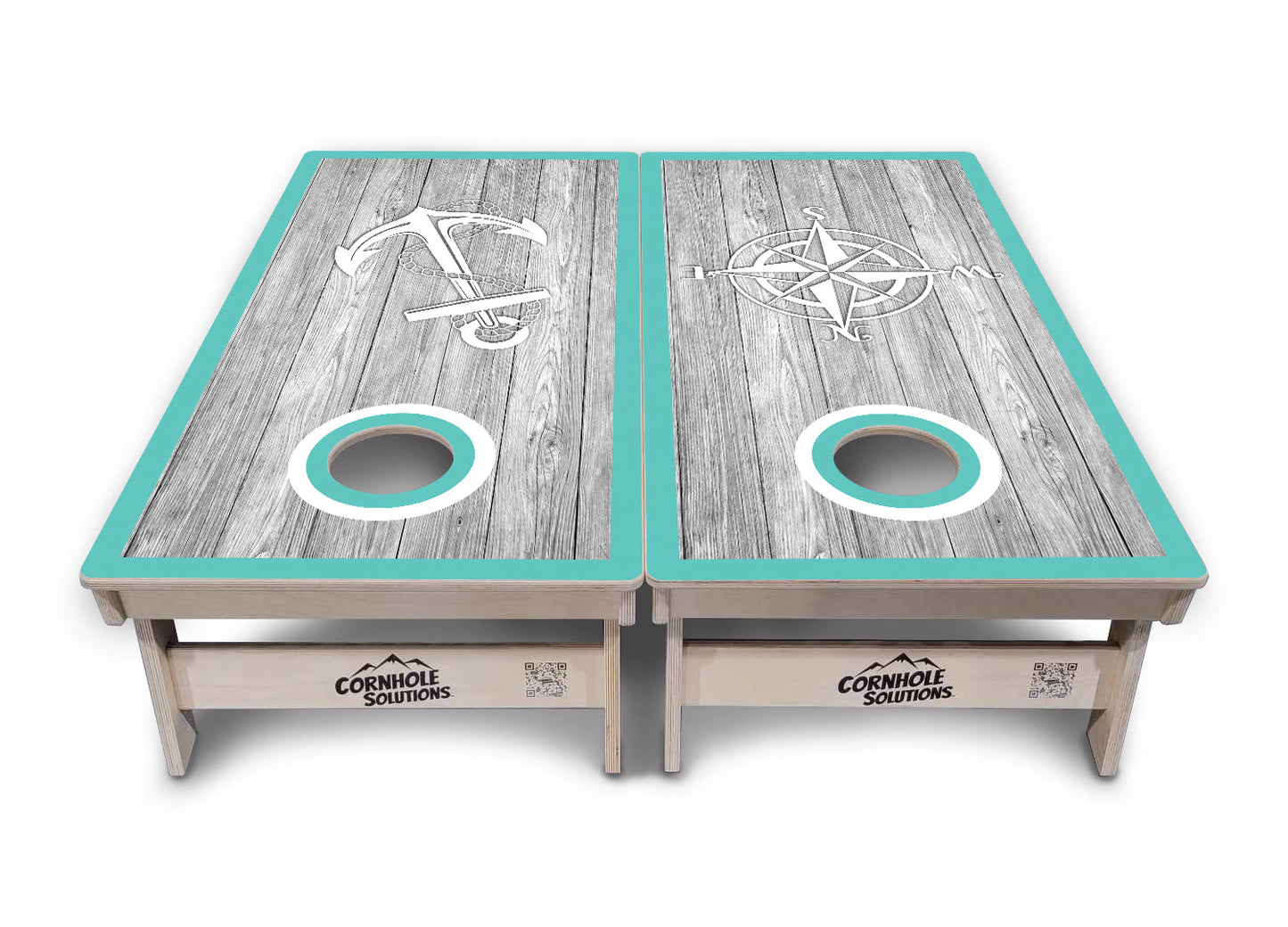 Anchor & Compass Cornhole Boards - Professional Tournament Series