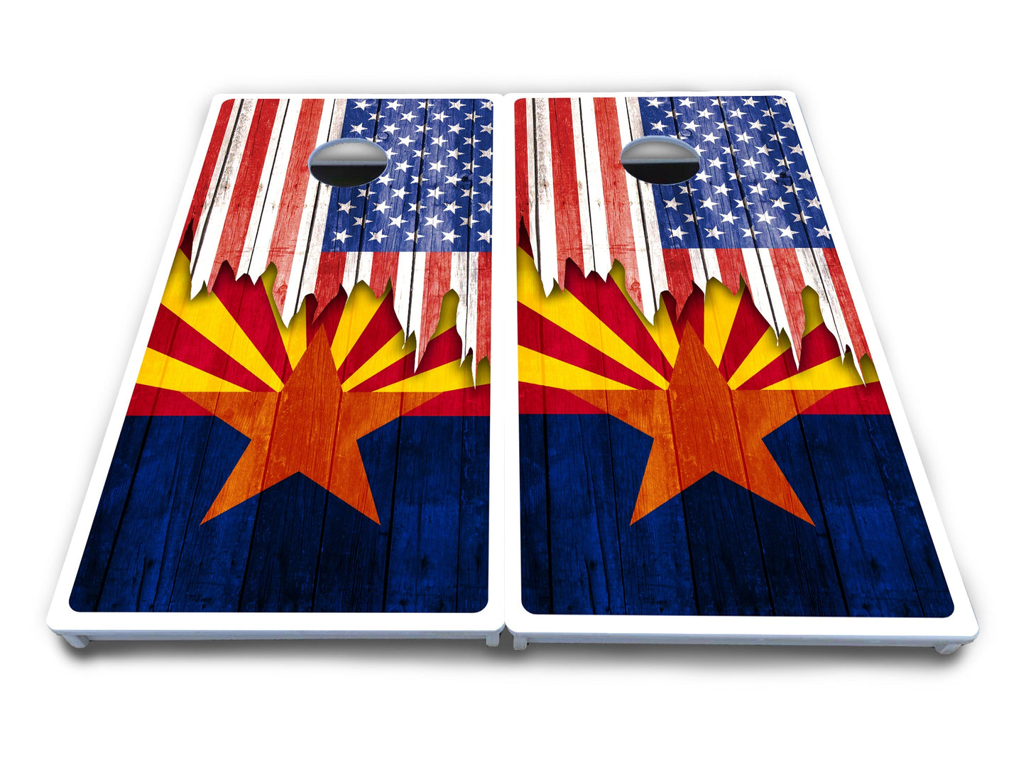 State Flag Designs Alabama to Georgia Cornhole Boards - All Weather Series