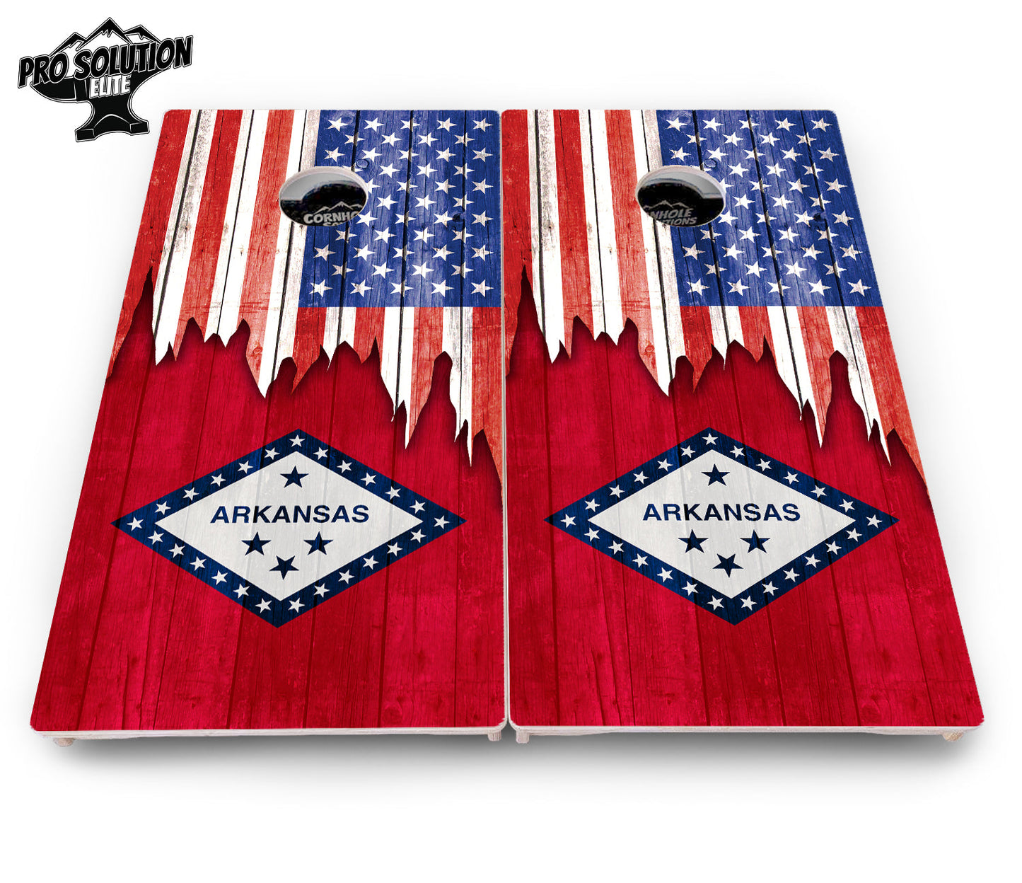 State Flag Designs Alabama to Georgia Cornhole Boards - Pro Solution Elite Series