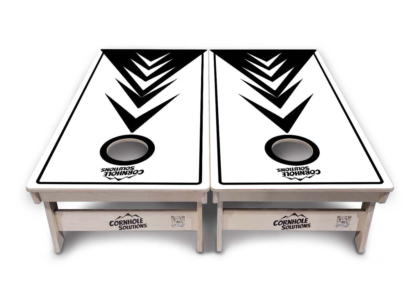 B&W Arrows Cornhole Boards - Professional Tournament Series