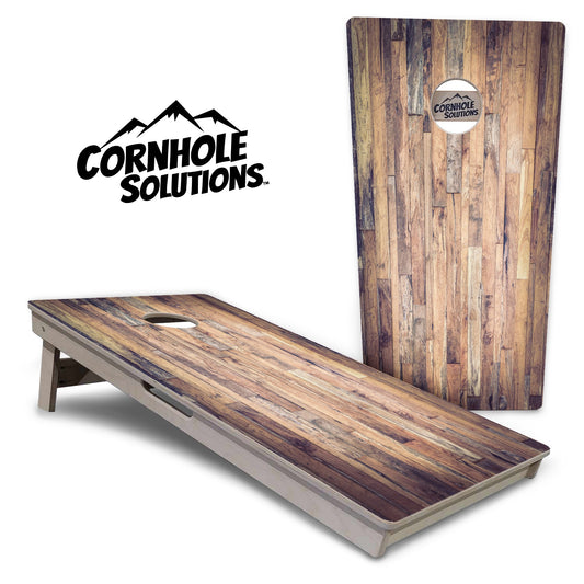 Barnwood Plank Cornhole Boards - Professional Tournament Series