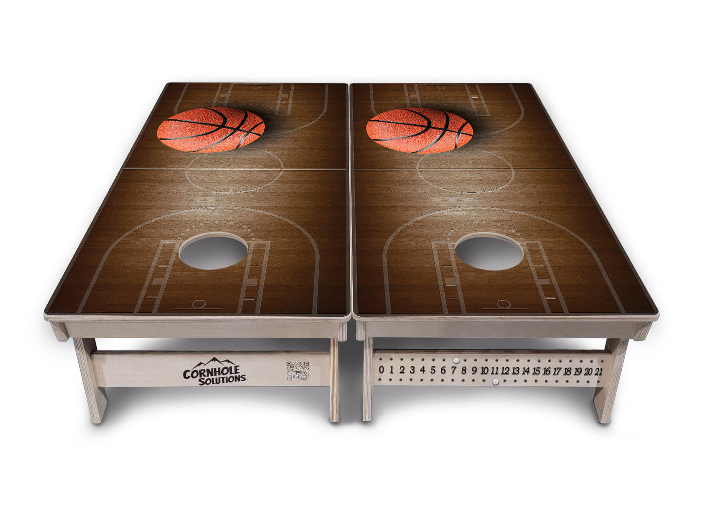 Basketball Cornhole Boards - Professional Tournament Series