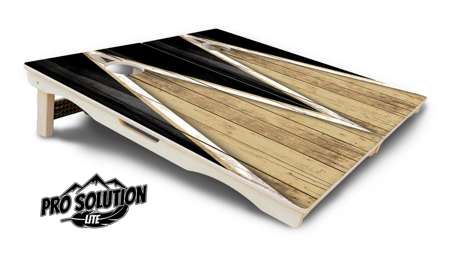 Team Color Triangle Cornhole Boards - Pro Solution Lite Series