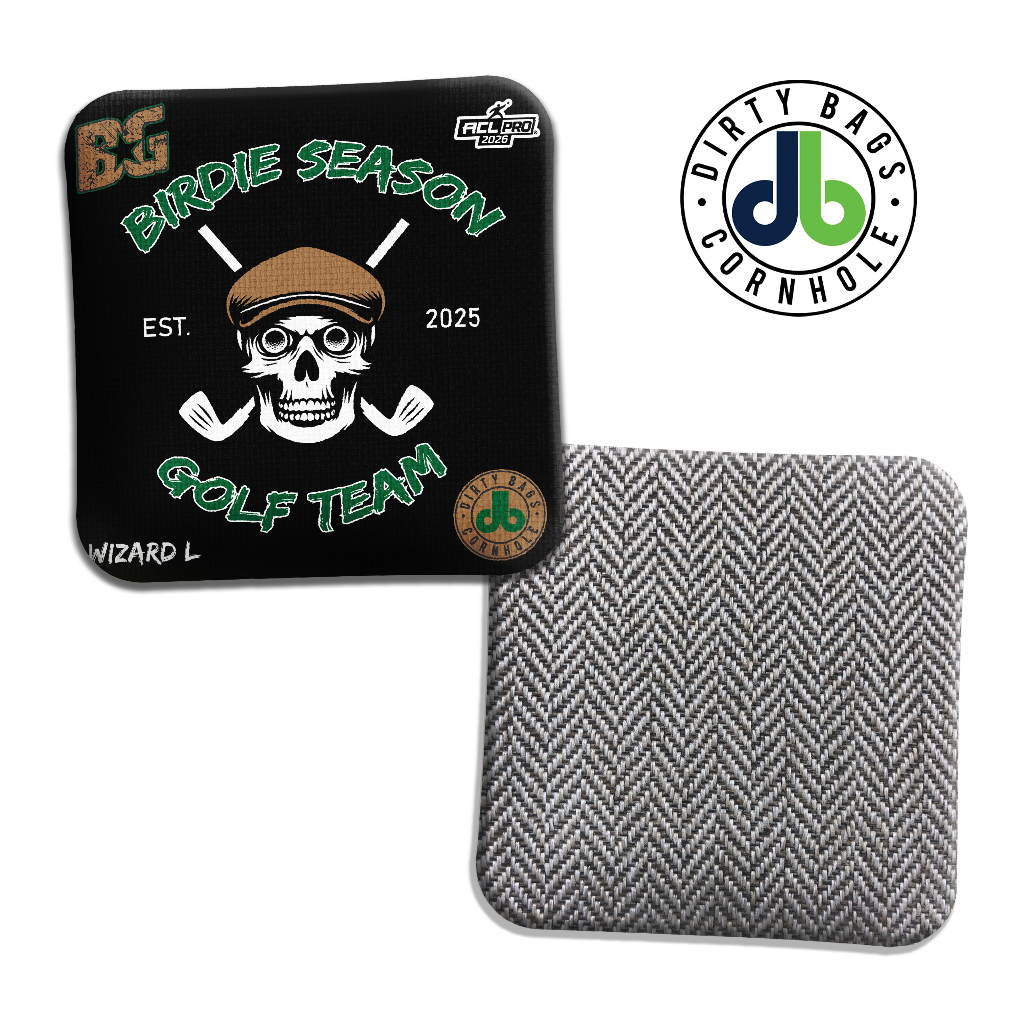 BG Cornhole Bags - Birdie Season Team - Wizard L / Wizard