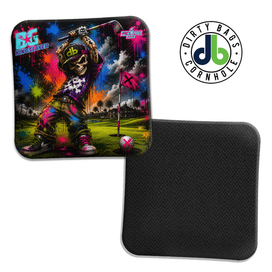 BG Cornhole Bags - Kingslayer - Graffiti Golfer
