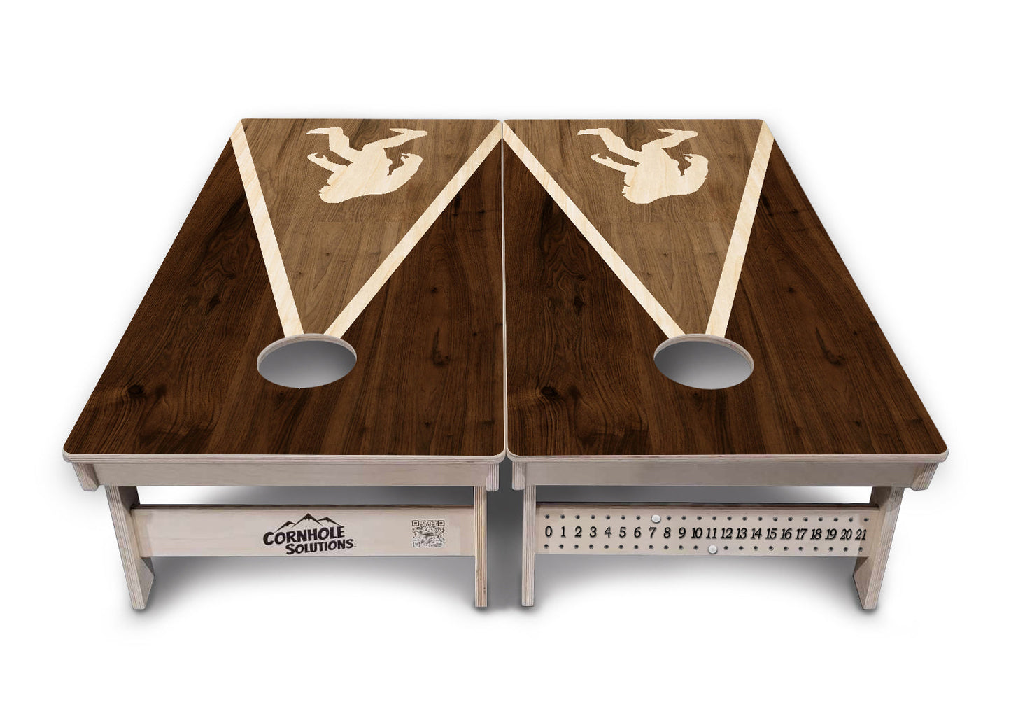 Bigfoot Triangle Cornhole Boards - Professional Tournament Series