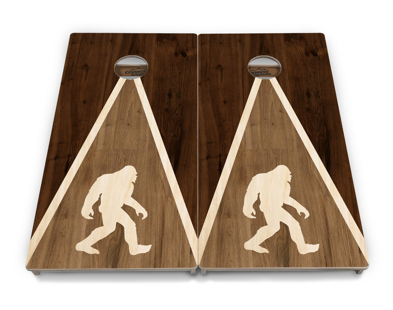 Bigfoot Triangle Cornhole Boards - Professional Tournament Series