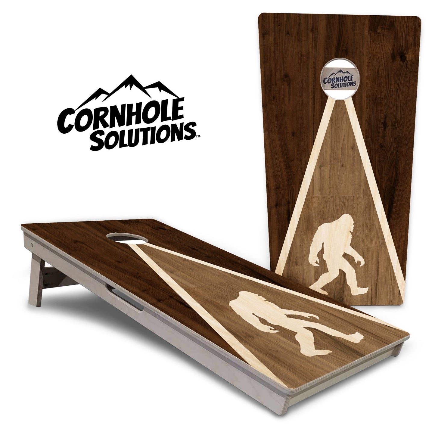 Bigfoot Triangle Cornhole Boards - Professional Tournament Series