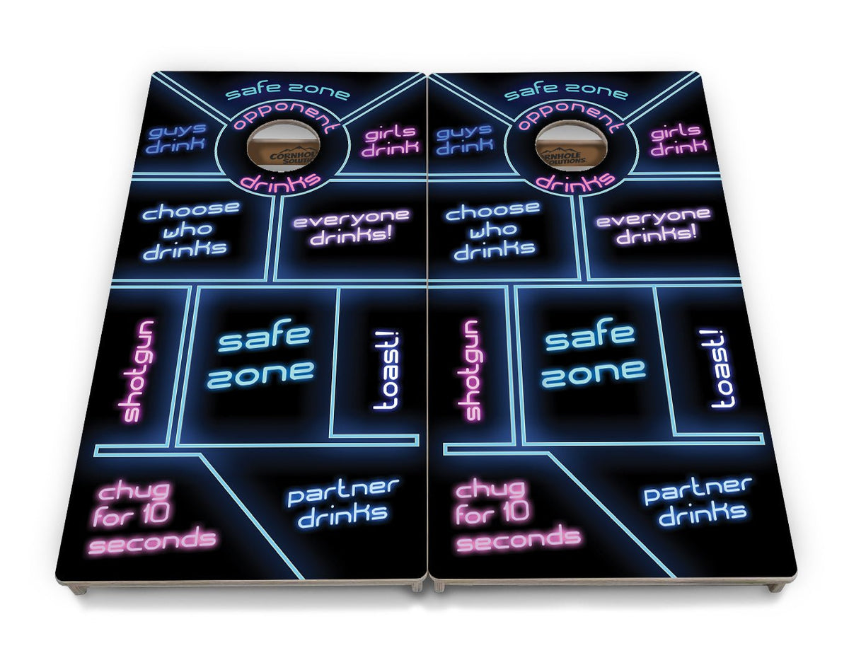 Drinking Game Cornhole Boards – Tournament Series