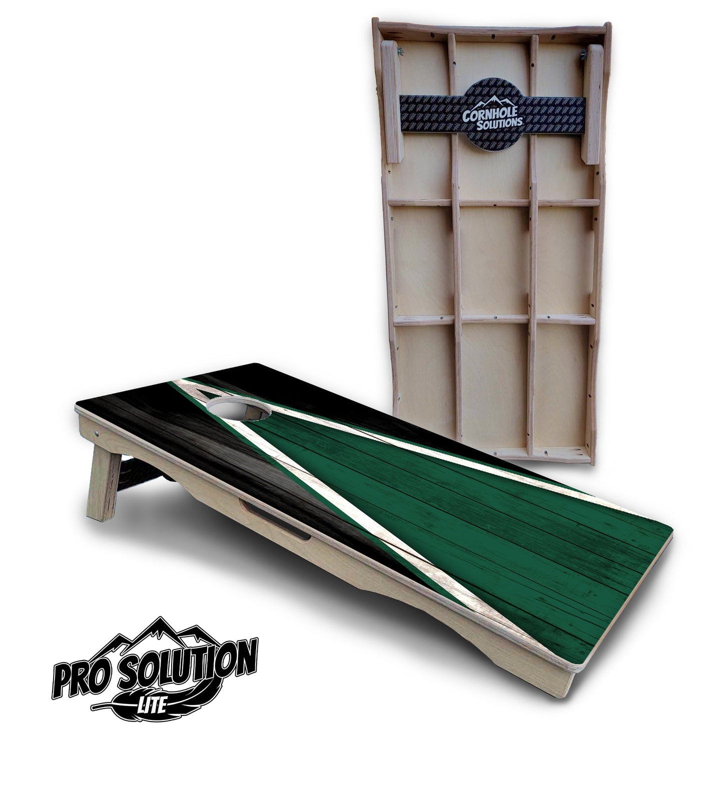 Team Color Triangle Cornhole Boards - Pro Solution Lite Series
