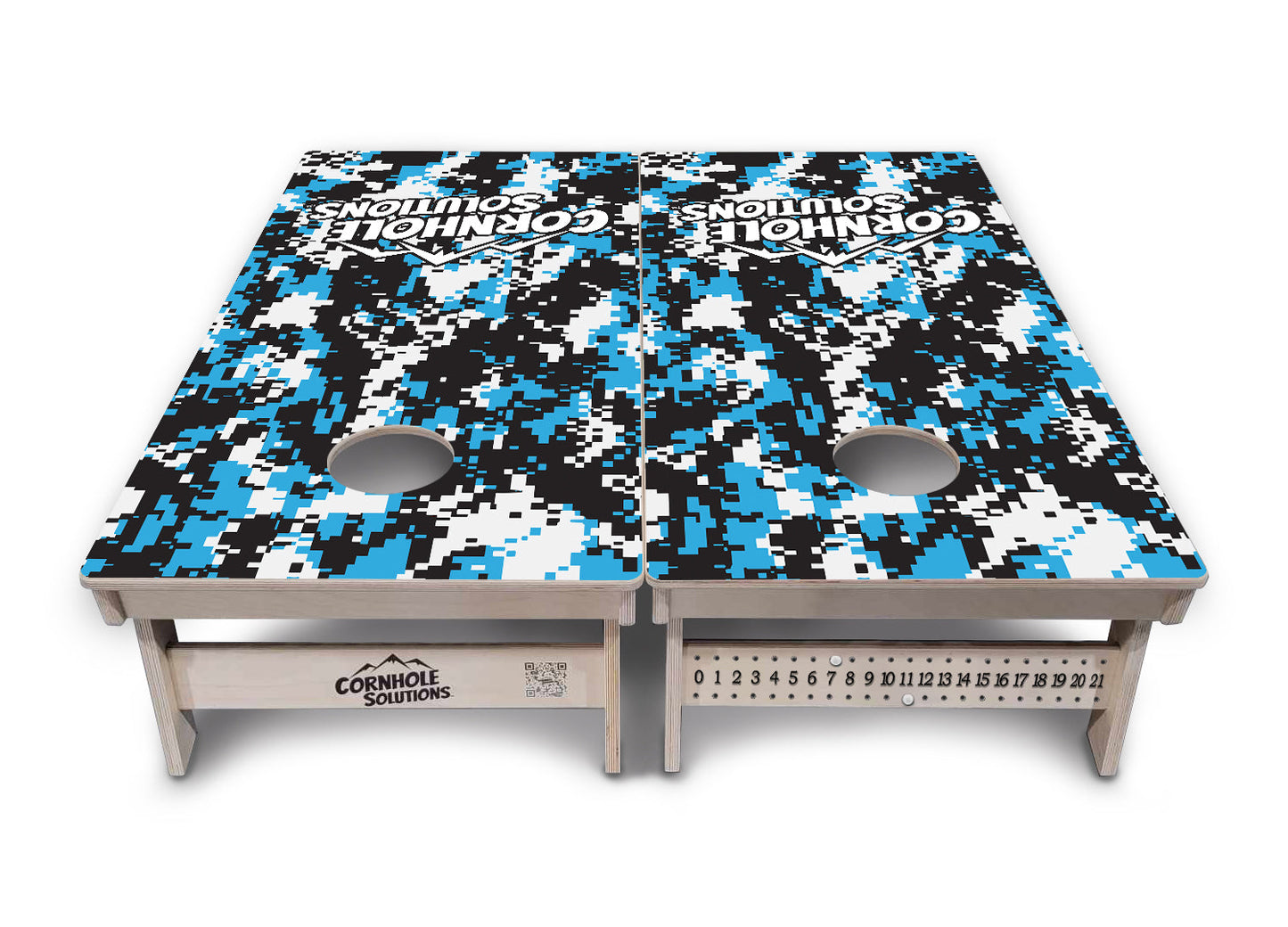 Digital Camo Cornhole Boards - Professional Tournament Series