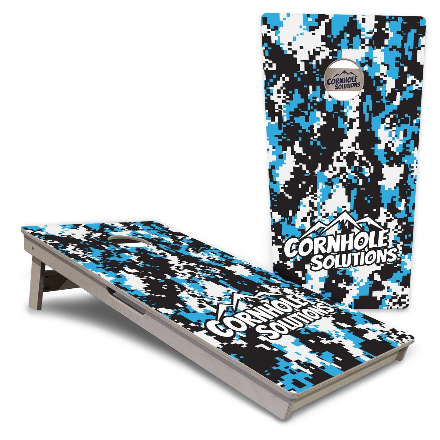 Digital Camo Cornhole Boards - Professional Tournament Series