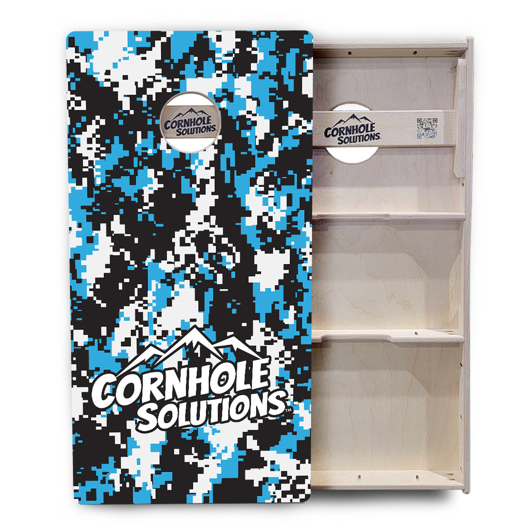 Digital Camo Cornhole Boards - Professional Tournament Series