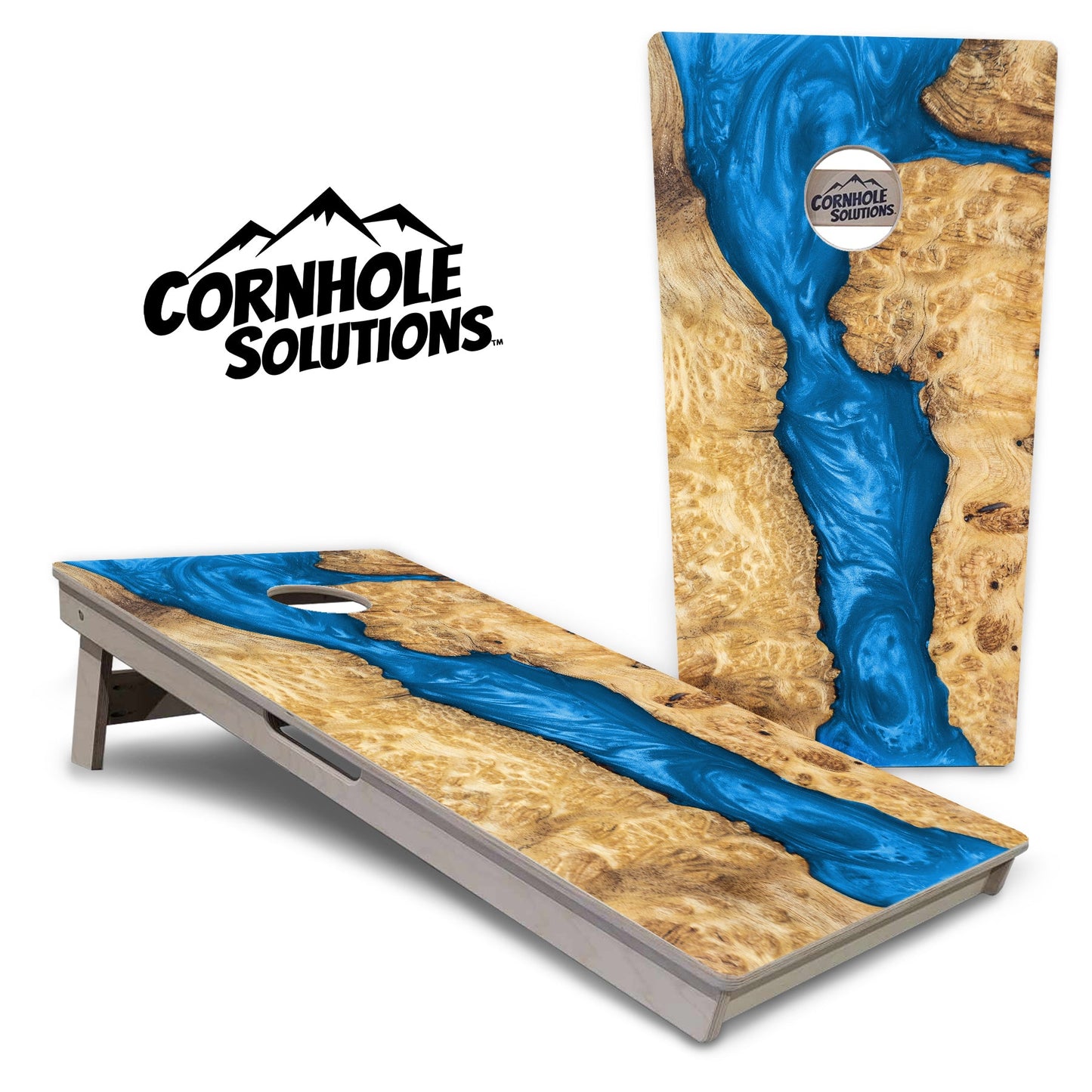 Epoxy Color Cornhole Boards - Professional Tournament Series