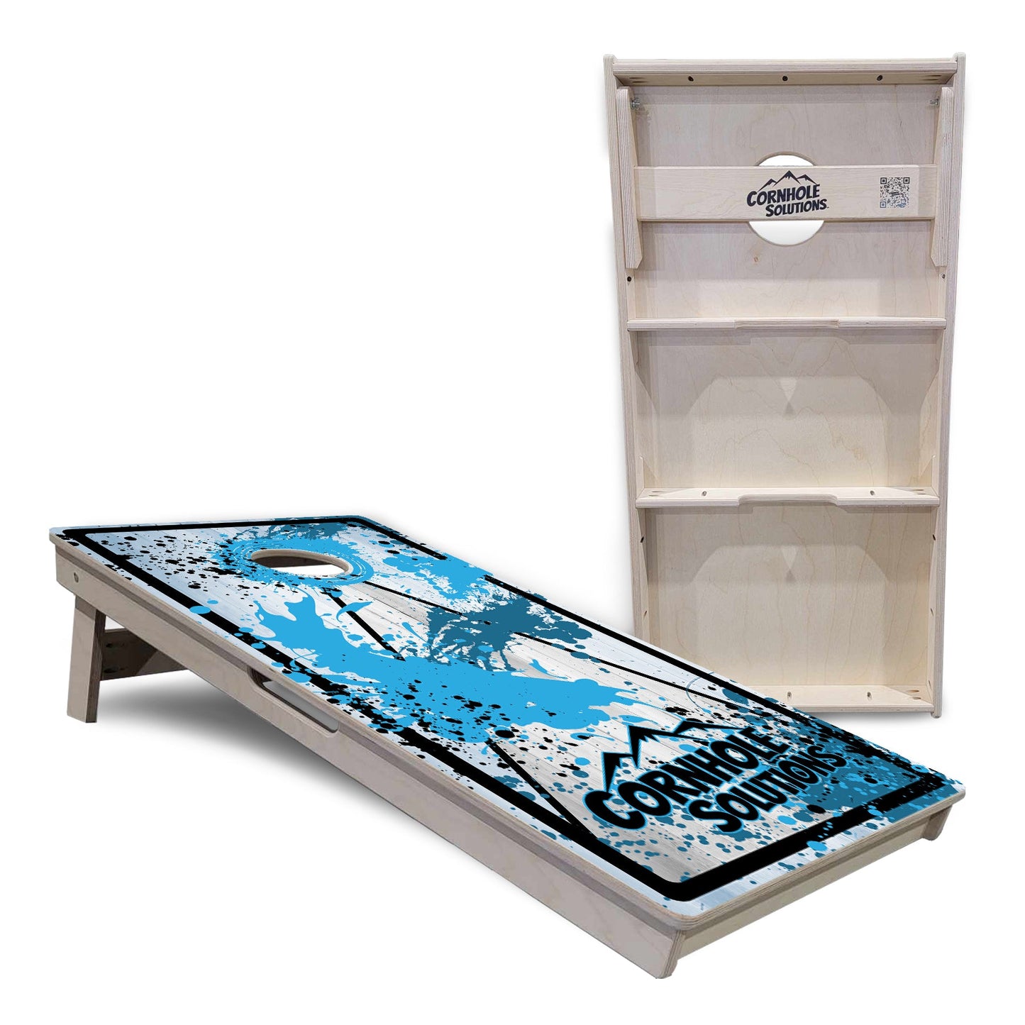 Paint Splatter Cornhole Boards - Professional Tournament Series