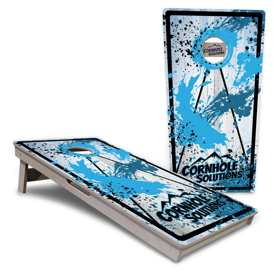 Paint Splatter Cornhole Boards - Professional Tournament Series