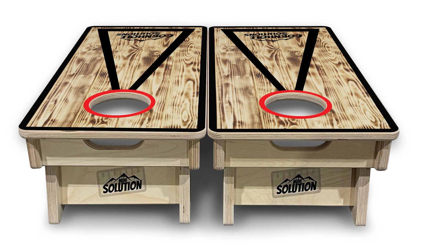 Mini Cornhole Boards - Burnt Triangle Designs - Free Shipping!