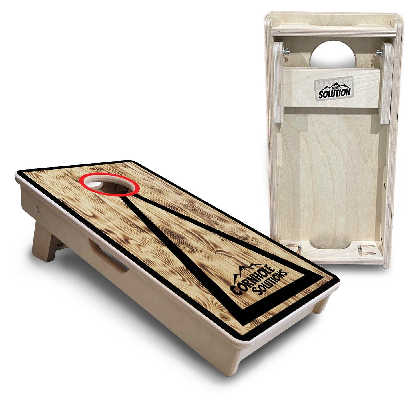 Mini Cornhole Boards - Burnt Triangle Designs - Free Shipping!