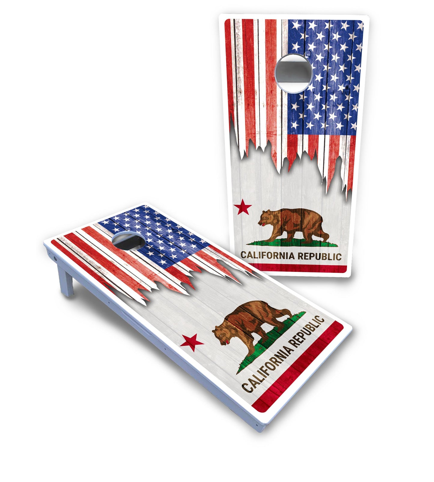 State Flag Designs Alabama to Georgia Cornhole Boards - All Weather Series