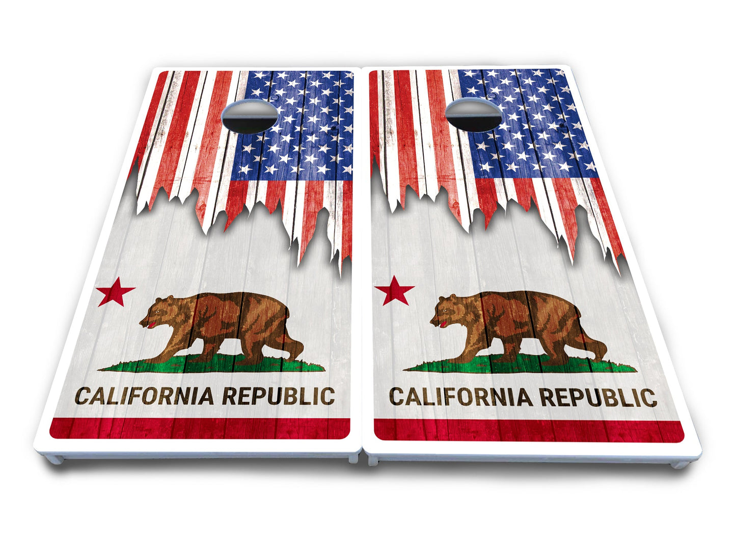 State Flag Designs Alabama to Georgia Cornhole Boards - All Weather Series