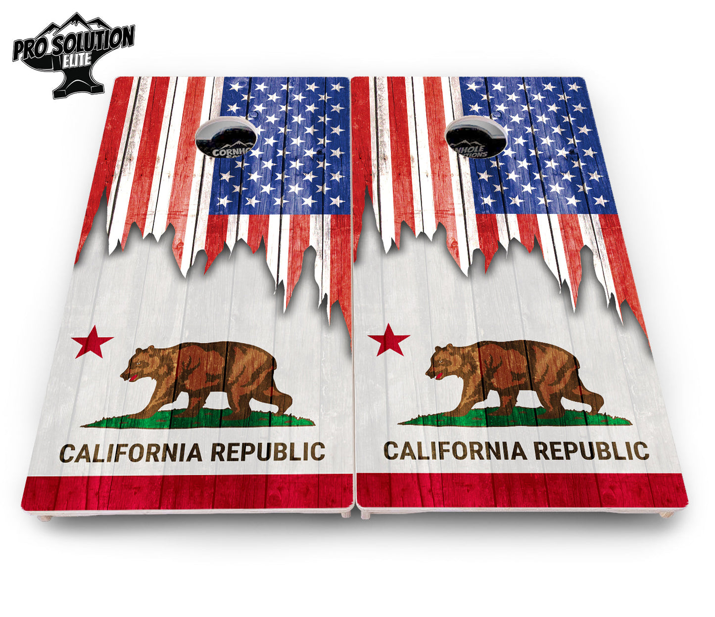 State Flag Designs Alabama to Georgia Cornhole Boards - Pro Solution Elite Series