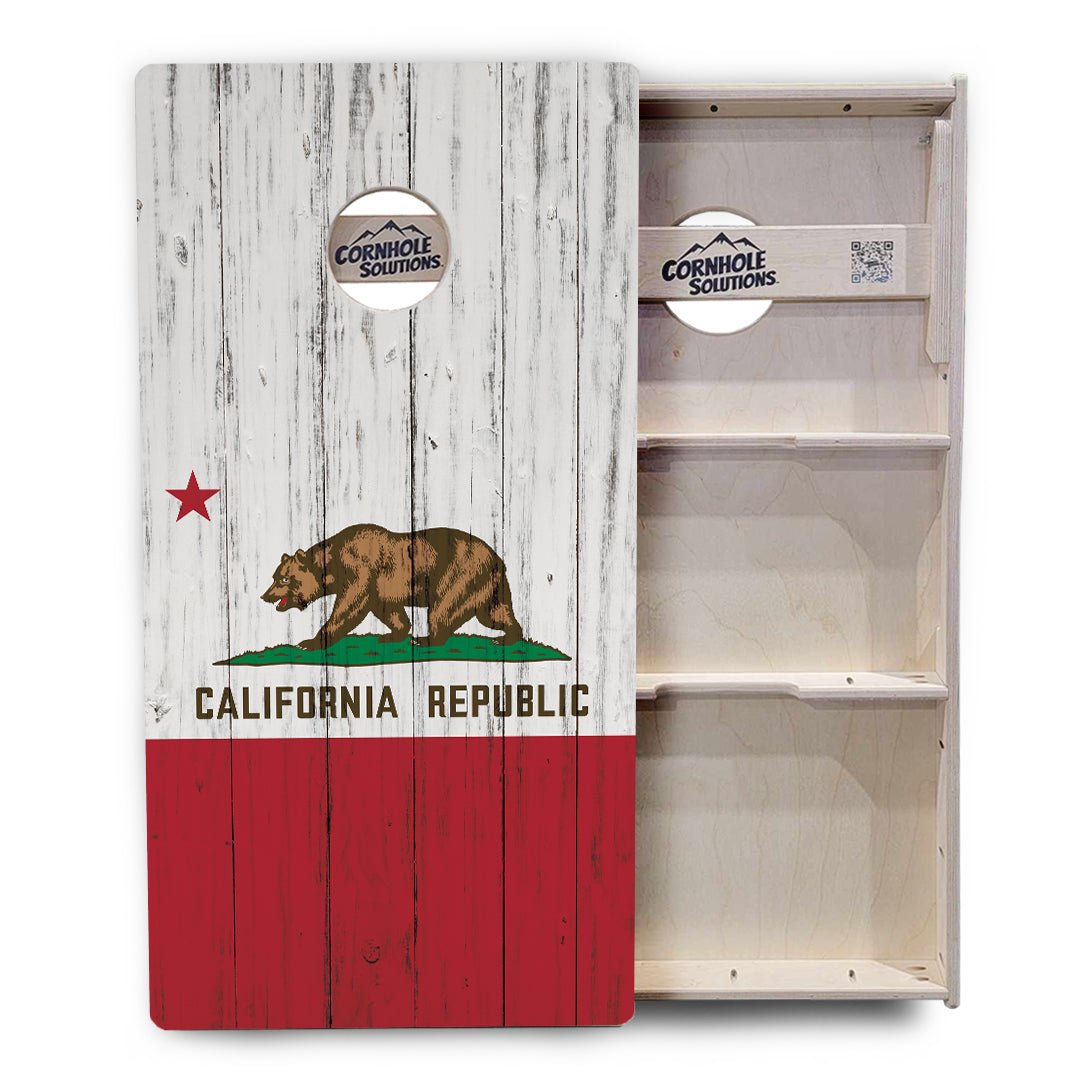 California Flag Cornhole Boards – Tournament Series