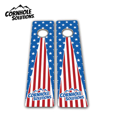 Cornhole Training Boards - Stars and Stripes