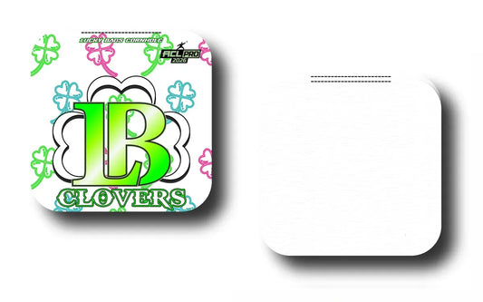 Lucky Bags Cornhole Clover - White Charms 2026