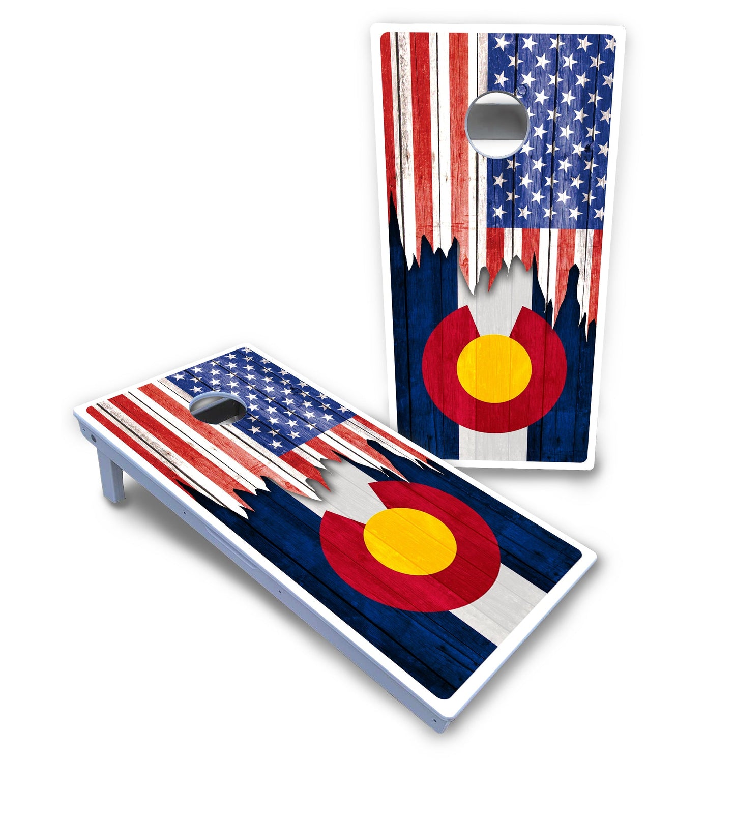 State Flag Designs Alabama to Georgia Cornhole Boards - All Weather Series