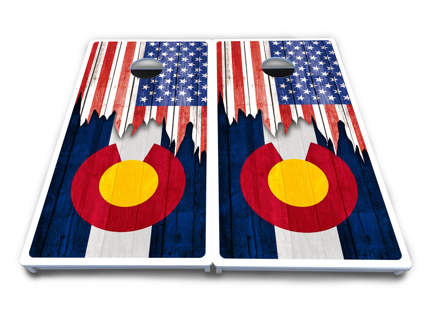 State Flag Designs Alabama to Georgia Cornhole Boards - All Weather Series